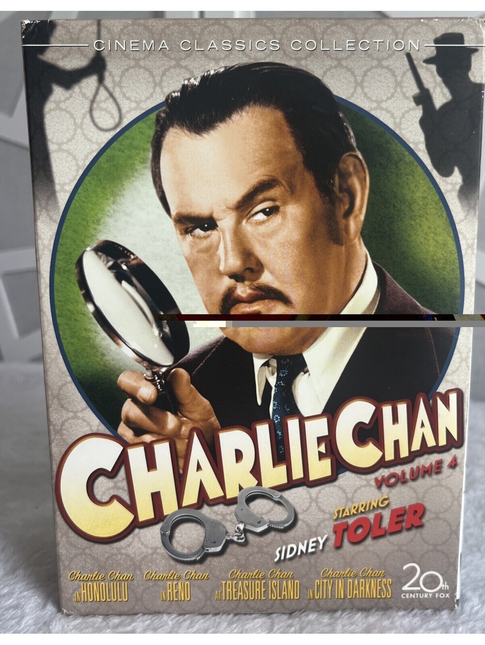 RARE Charlie Chan Collection Volume 4 DVD Box Set Sidney Toler 20th Century Fox